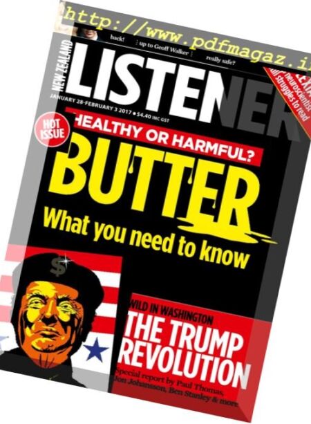 New Zealand Listener – 28 January 2017 Cover