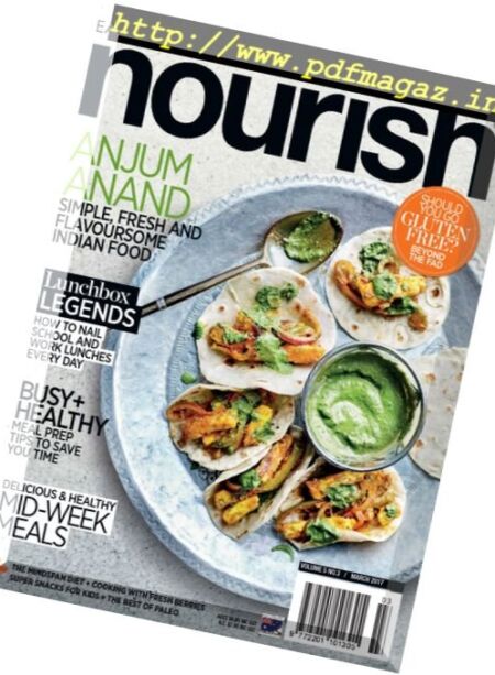 Nourish – March 2017 Cover