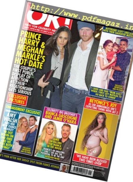OK! Magazine UK – 14 February 2017 Cover