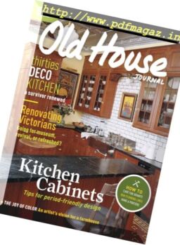 Old House Journal – March-April 2017