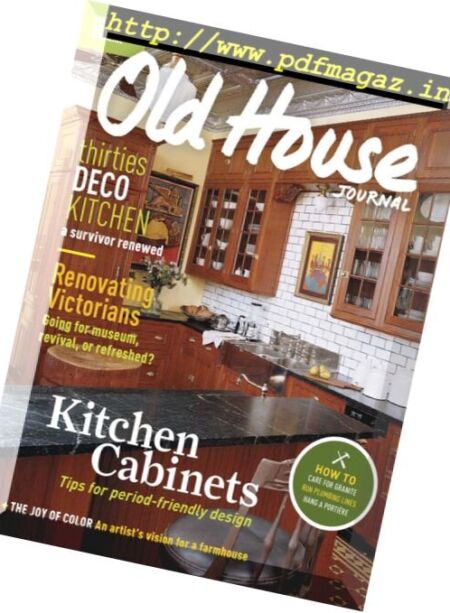 Old House Journal – March-April 2017 Cover