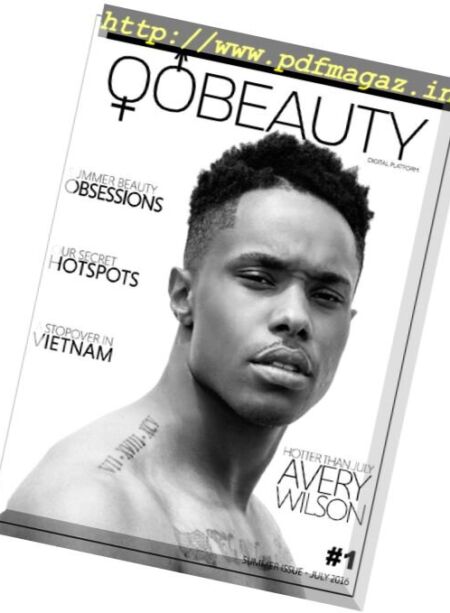 Oobeauty Magazine – July 2016 Cover