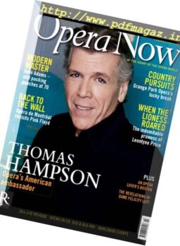 Opera Now – February 2017