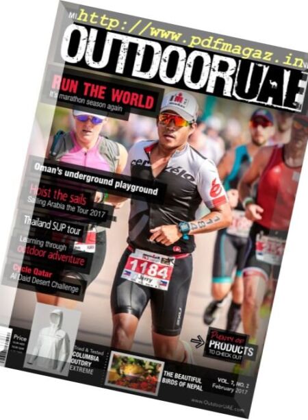 OutdoorUAE – February 2017 Cover