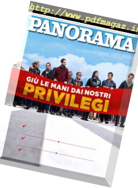 Panorama – 19 Gennaio 2017 Cover