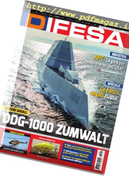 Panorama Difesa – Febbraio 2017 Cover