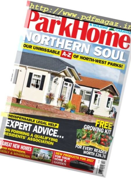 Park Home & Holiday Caravan – February 2017 Cover