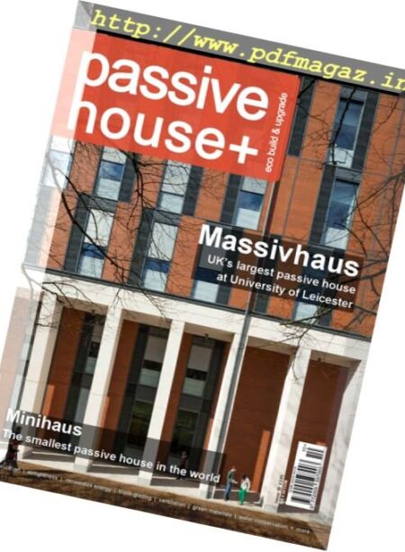 Passive House+ UK – Issue 18, 2016 Cover