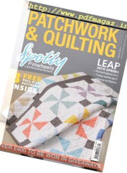 Patchwork & Quilting – March 2017