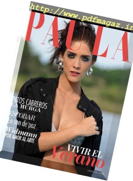 Paula Magazine – Febrero 2017 Cover