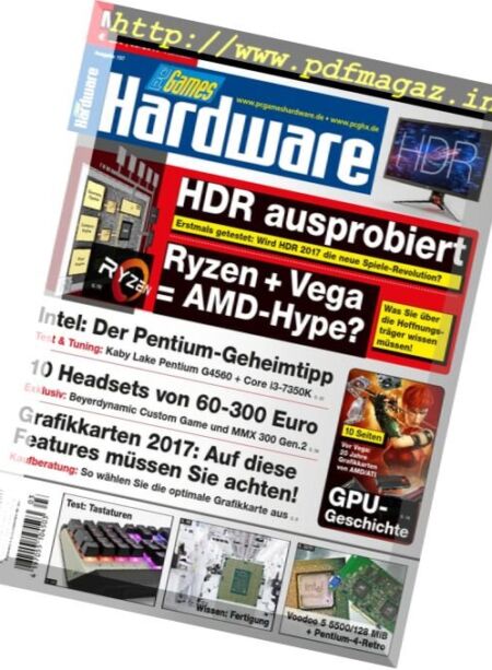 PC Games Hardware – Marz 2017 Cover