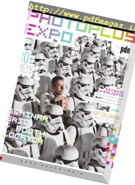 PDN – PhotoPlus Expo Show Guide 2015 Cover