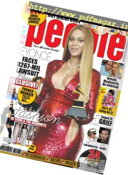 People South Africa – 24 February 2017 Cover