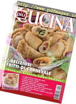 piuCUCINA – Febbraio-Marco 2017