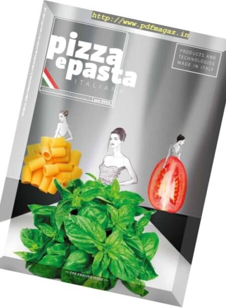 Pizza e Pasta Italiana – English Version 2017 Cover