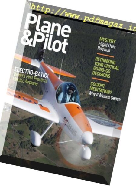 Plane & Pilot – March 2017 Cover