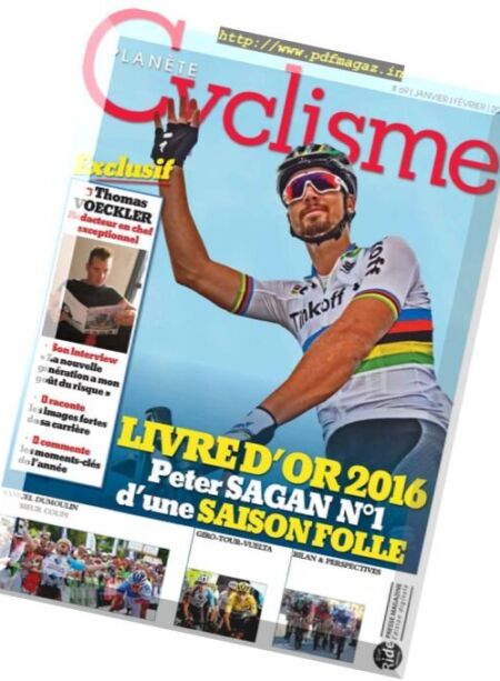 Planete Cyclisme – Janvier-Fevrier 2017 Cover