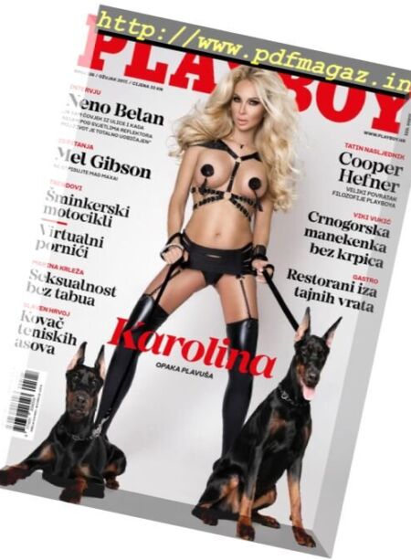 Playboy Croatia – Ozujak 2017 Cover