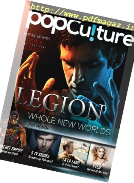 PopCulture Magazine – February 2017 Cover
