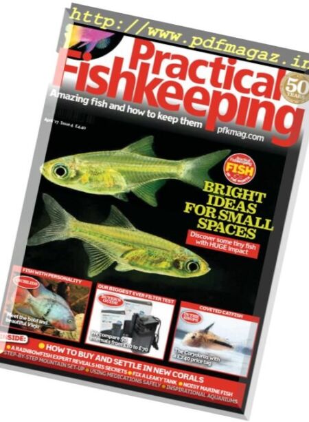 Practical Fishkeeping – April 2017 Cover