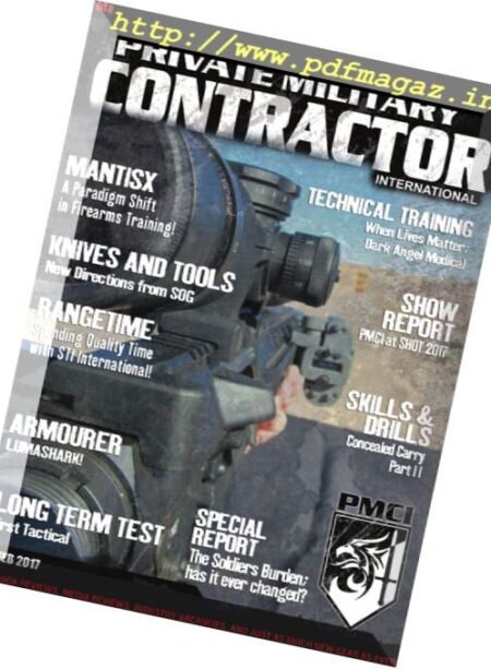 Private Military Contractor International – February 2017 Cover
