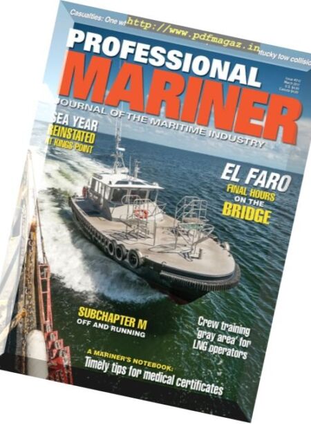 Professional Mariner – March 2017 Cover
