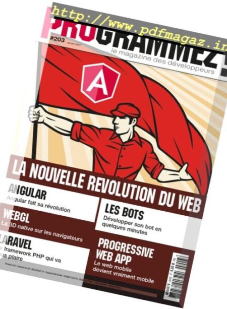 Programmez! – Janvier 2017 Cover