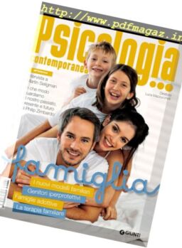 Psicologia Contemporanea – Marzo-Aprile 2017