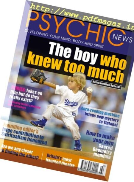 Psychic News – March 2017 Cover