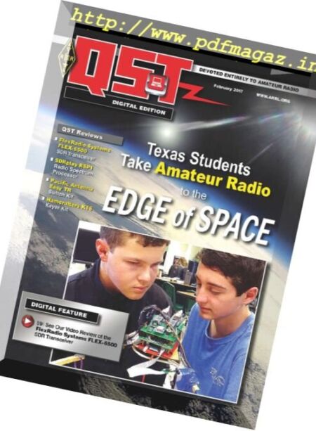 QST Magazine – February 2017 Cover
