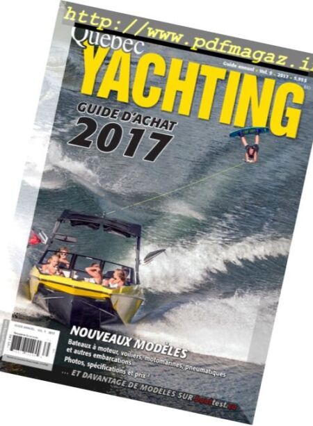 Quebec Yachting – Guide D’achat 2017 Cover