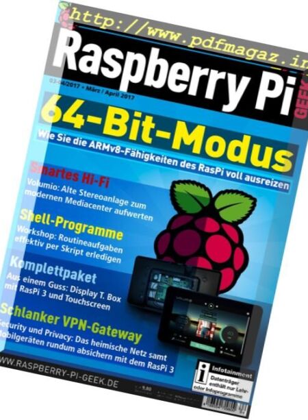 Raspberry Pi Geek – Marz-April 2017 Cover