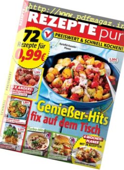 Rezepte Pur – Marz 2017