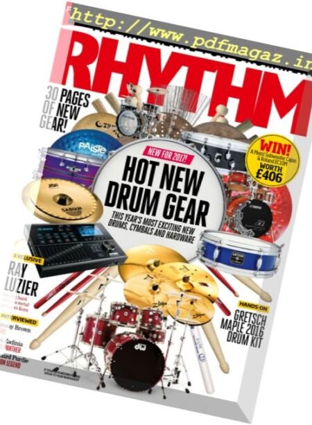 Rhythm – March 2017 Cover