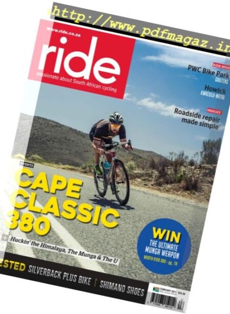 Ride South Africa – February 2017 Cover