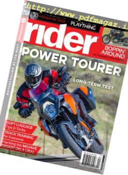 Rider Magazine – April 2017