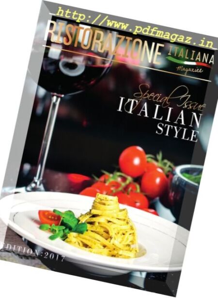 Ristorazione Italiana – Italian Style Special 2017 Cover