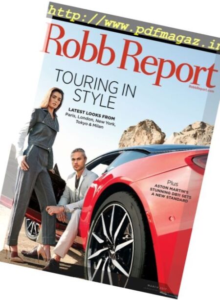 Robb Report USA – March 2017 Cover