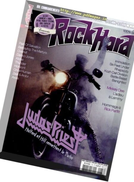 Rock Hard – Fevrier 2017 Cover