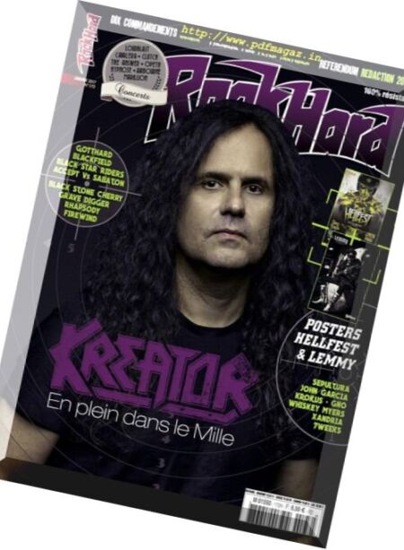 Rock Hard – Janvier 2017 Cover