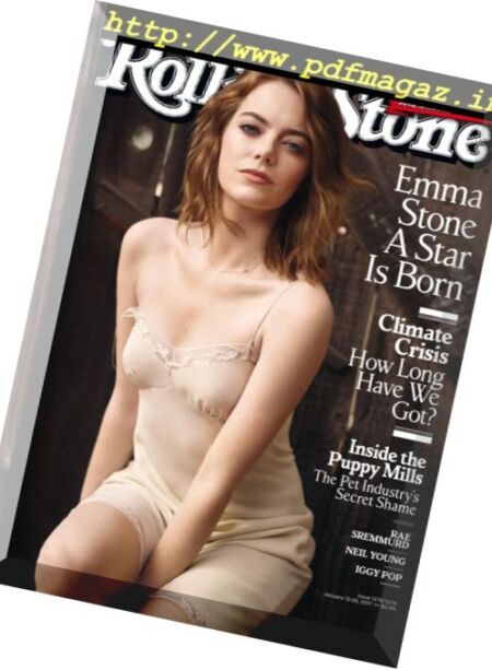 Rolling Stone USA – 12 January 2017 Cover