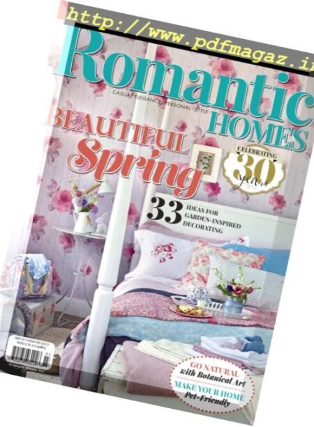 Romantic Homes – March 2017 Cover