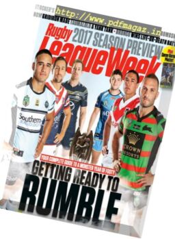 Rugby League Week – 23 February 2017