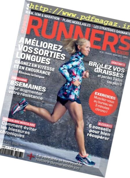 Runner’s World France – FevrierMars 2017 Cover