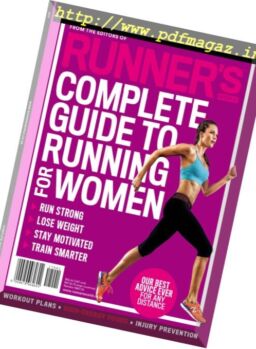 Runner’s World South Africa – Complete Guide To Running For Women 2017