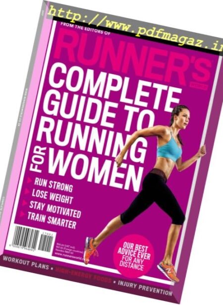 Runner’s World South Africa – Complete Guide To Running For Women 2017 Cover
