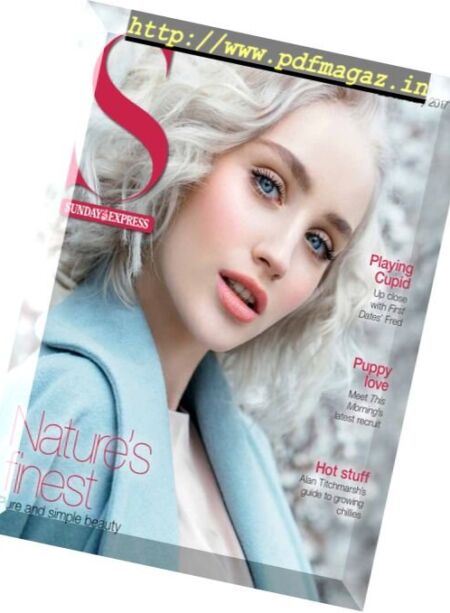 S Magazine (Sunday Express) – 22 January 2017 Cover