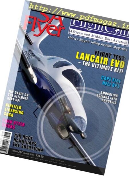 SA Flyer – March 2017 Cover
