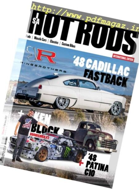 SA Hot Rods – February 2017 Cover