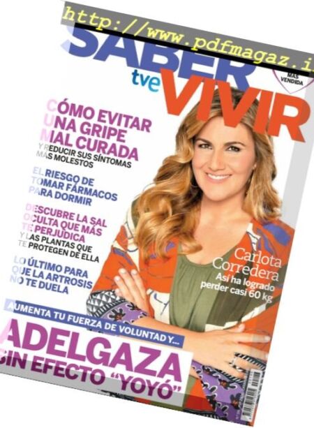 Saber Vivir – Febrero 2017 Cover
